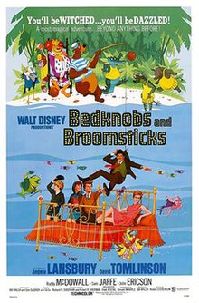 Bedknobs And Broomsticks Poster