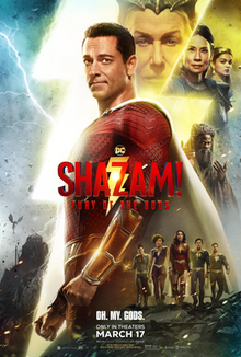 Shazam! Fury Of The Gods (2023) Main Poster