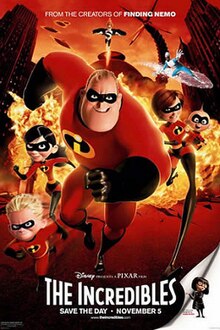 The Incredibles (2004 Animated Feature Film)